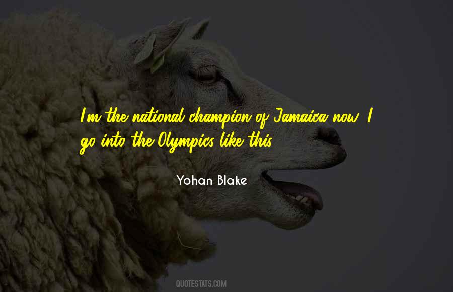 Yohan Blake Quotes #1711050