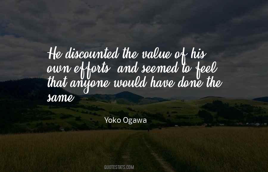 Yoko Ogawa Quotes #1330784