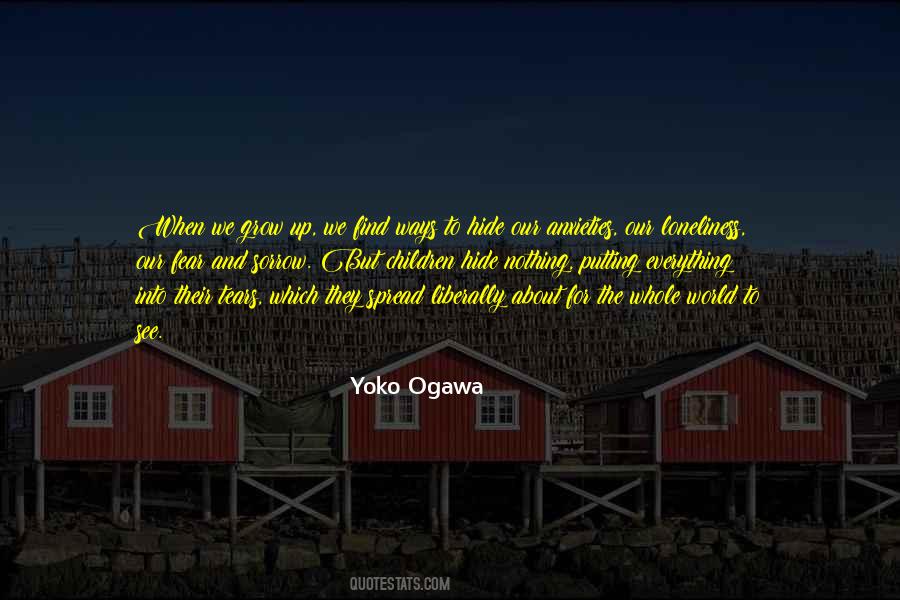 Yoko Ogawa Quotes #257767