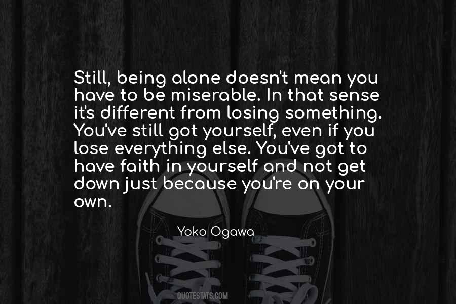 Yoko Ogawa Quotes #889332