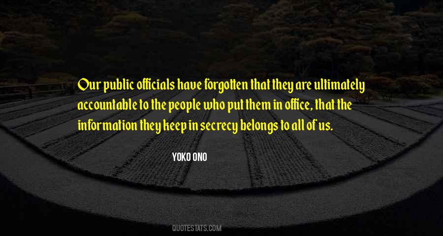 Yoko Ono Quotes #586180
