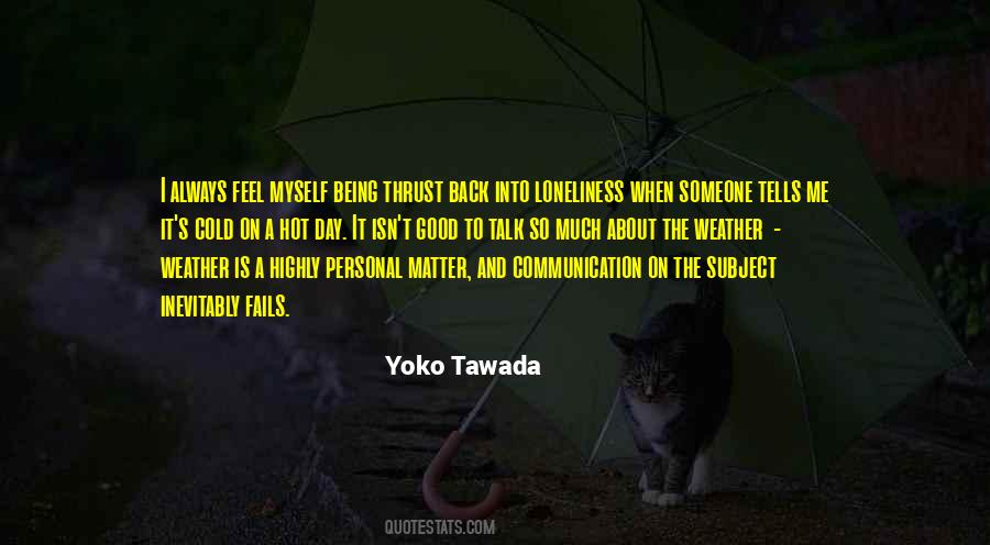 Yoko Tawada Quotes #558326