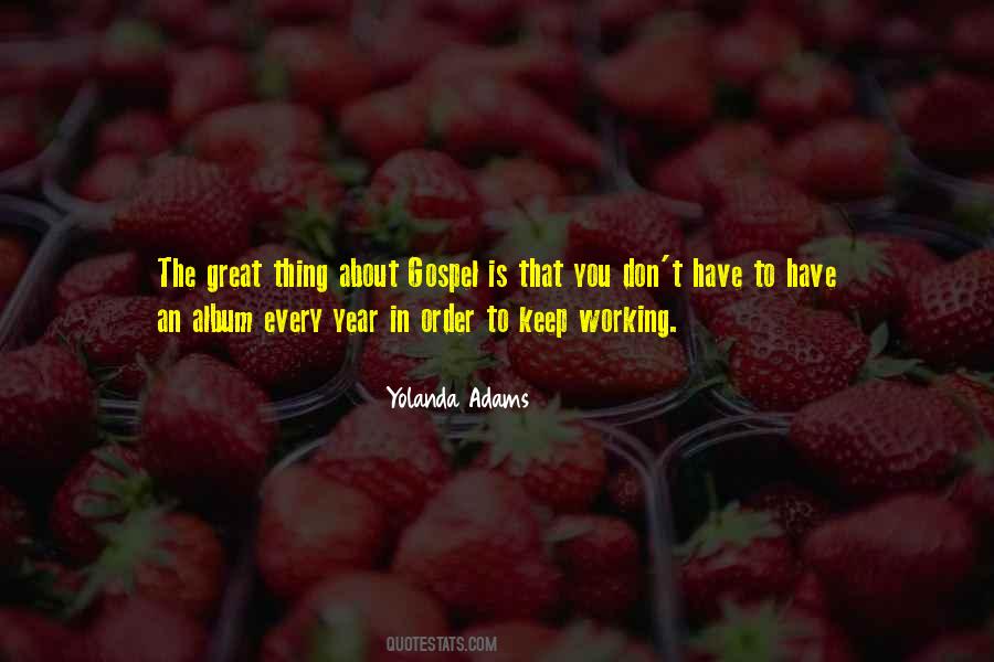 Yolanda Adams Quotes #138891