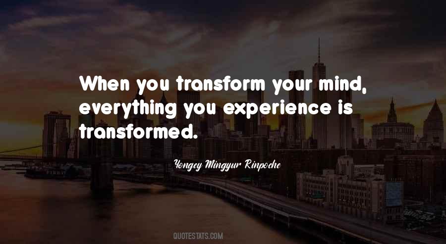 Yongey Mingyur Rinpoche Quotes #180998