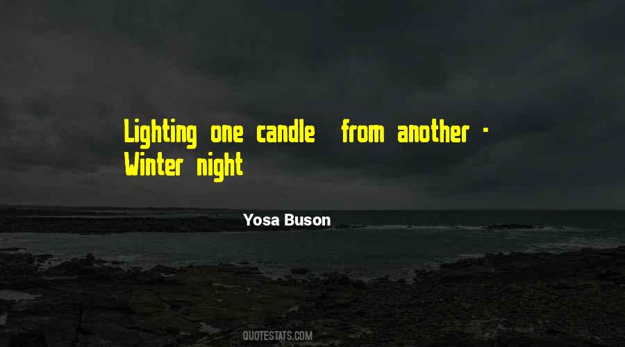 Yosa Buson Quotes #208492
