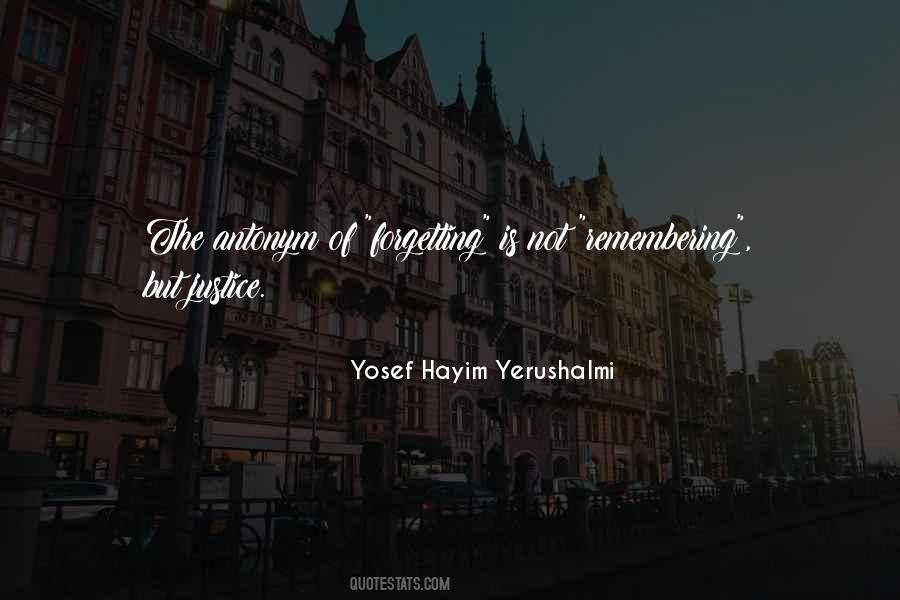 Yosef Hayim Yerushalmi Quotes #1562232