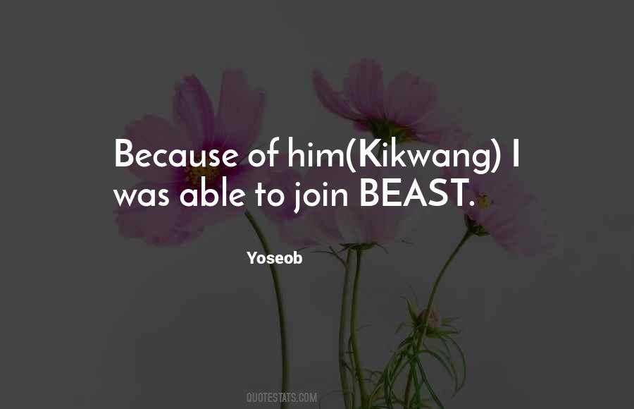 Yoseob Quotes #1848536