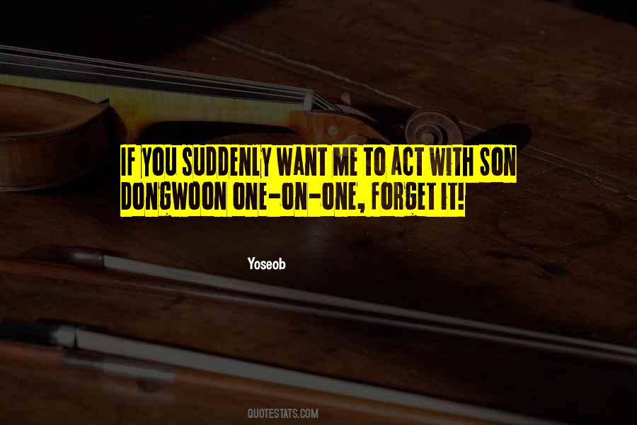 Yoseob Quotes #616429