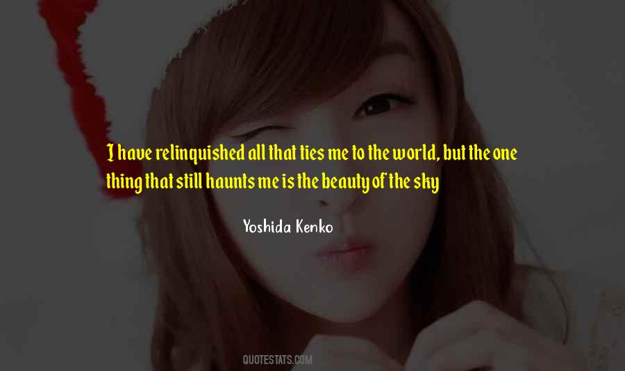 Yoshida Kenko Quotes #1116941