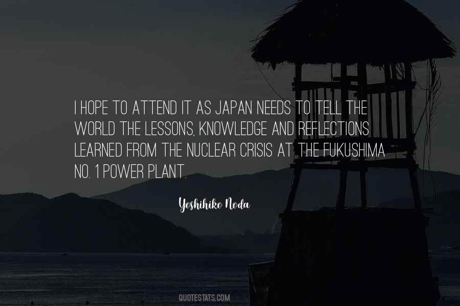 Yoshihiko Noda Quotes #176721