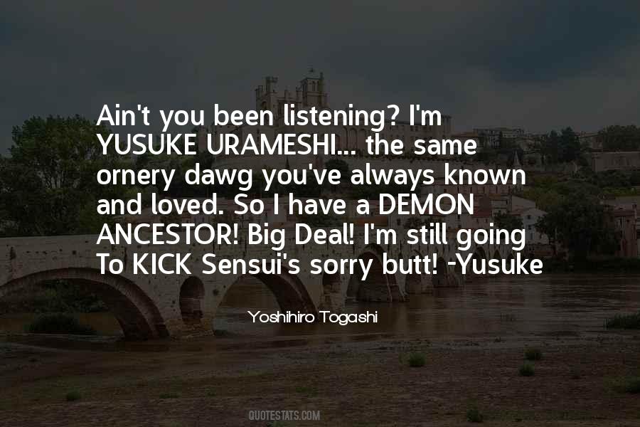 Yoshihiro Togashi Quotes #35147