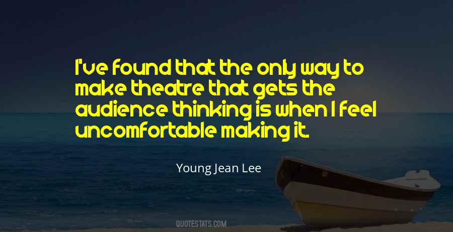 Young Jean Lee Quotes #814891