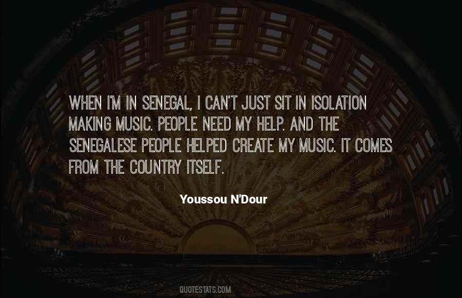 Youssou N'Dour Quotes #1589309