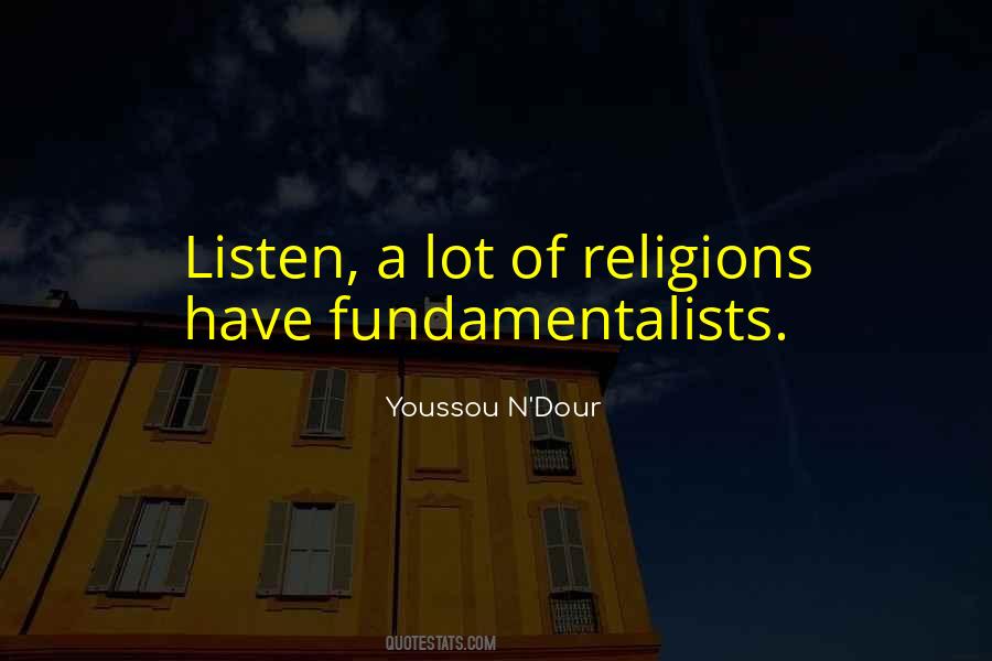 Youssou N'Dour Quotes #922532