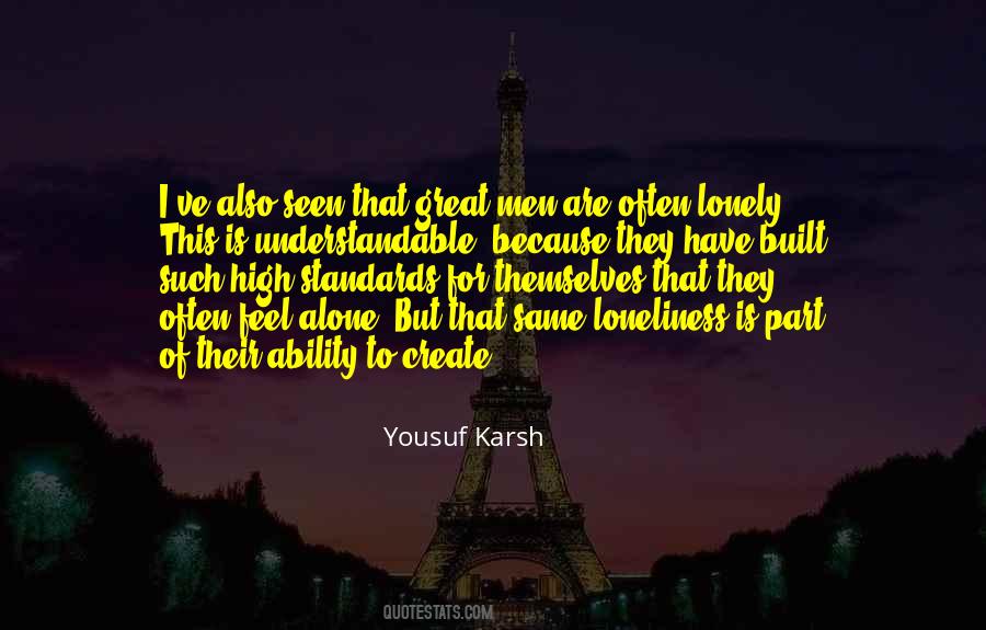 Yousuf Karsh Quotes #109133