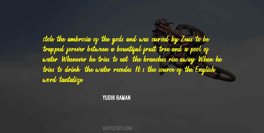 Yudhi Raman Quotes #167291