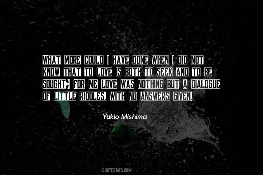 Yukio Mishima Quotes #68009