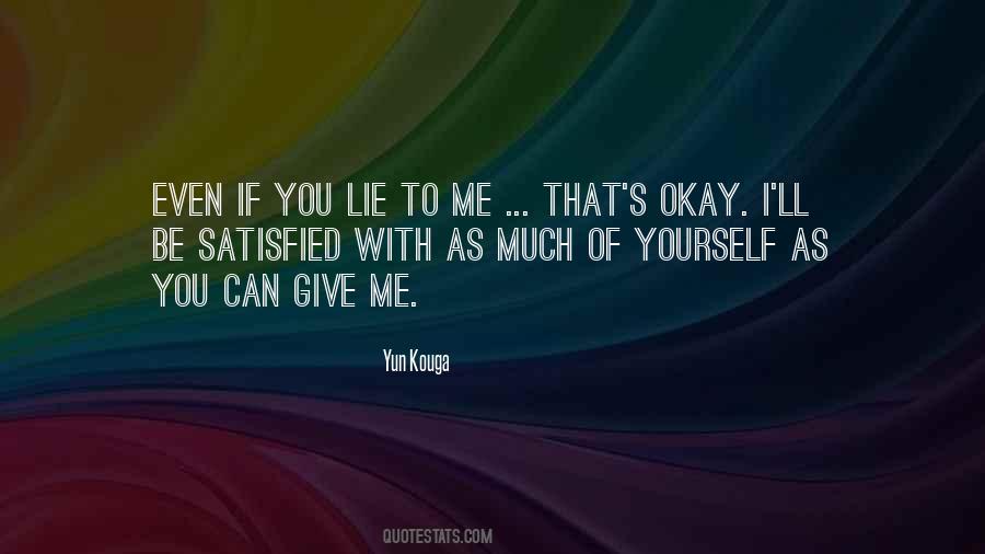 Yun Kouga Quotes #875399