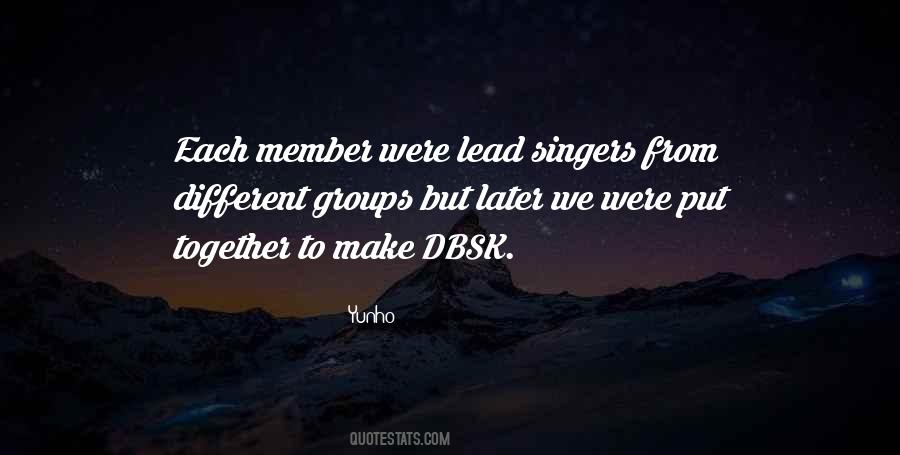 Yunho Quotes #265173