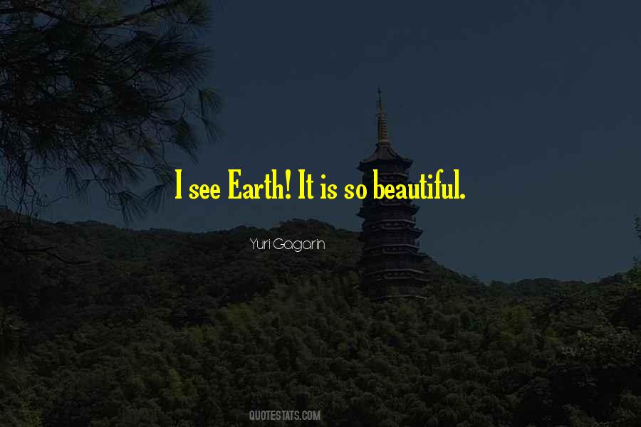 Yuri Gagarin Quotes #1093624