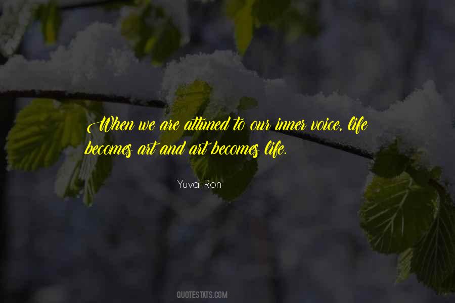 Yuval Ron Quotes #969235