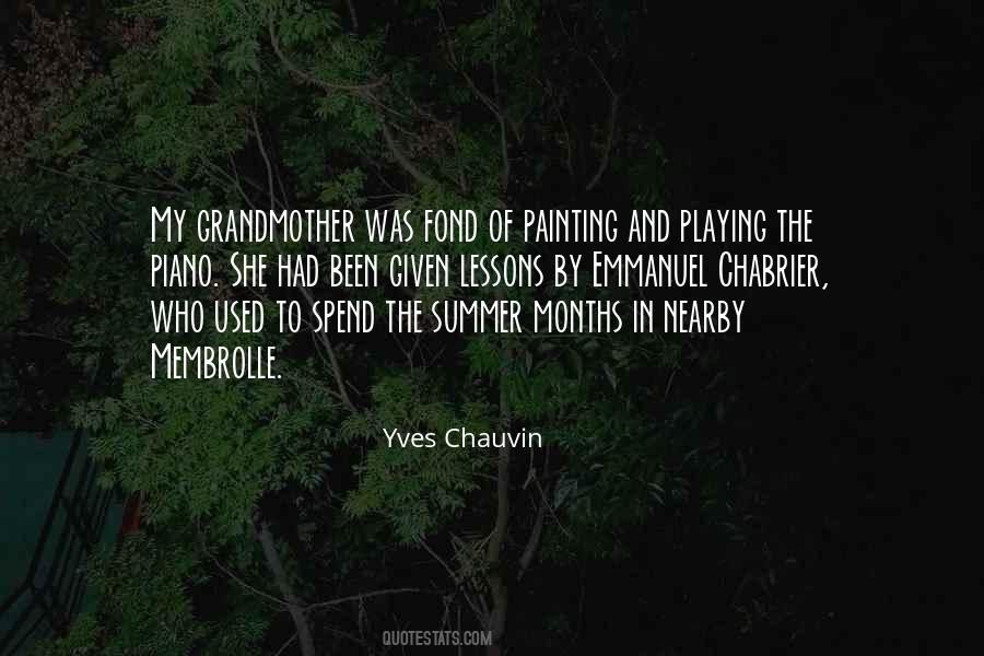 Yves Chauvin Quotes #1716331