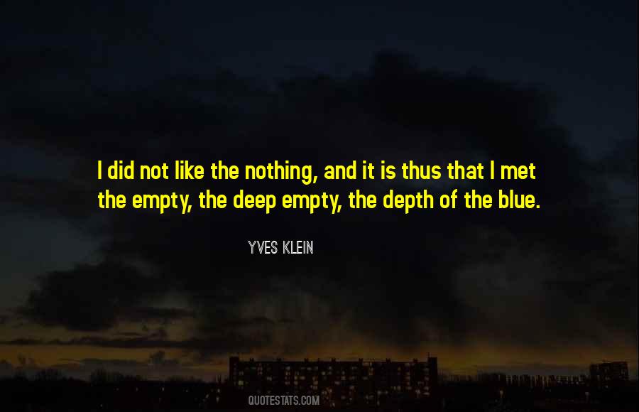 Yves Klein Quotes #78933