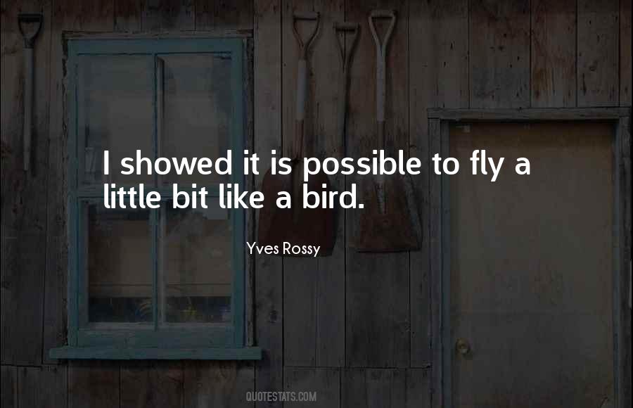 Yves Rossy Quotes #415033
