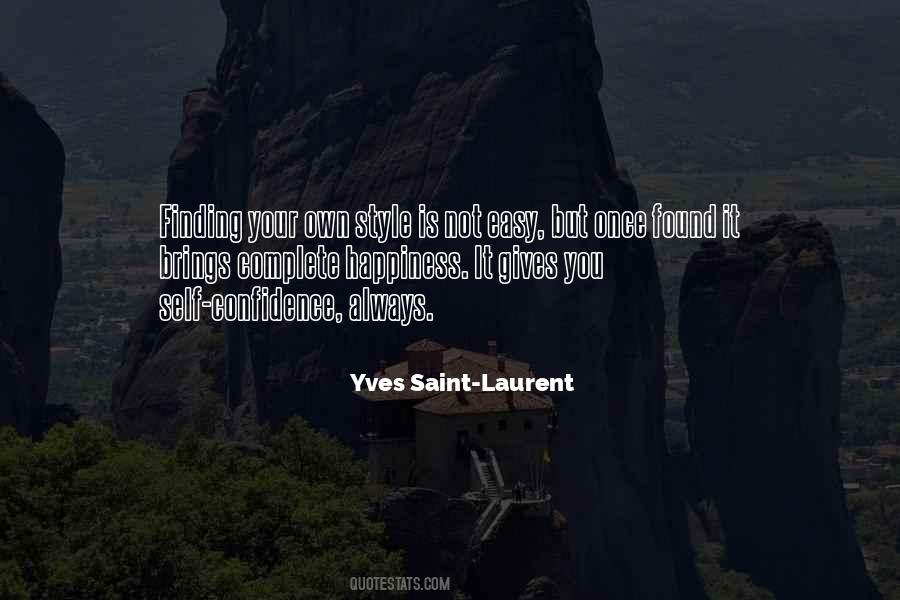Yves Saint-Laurent Quotes #933290