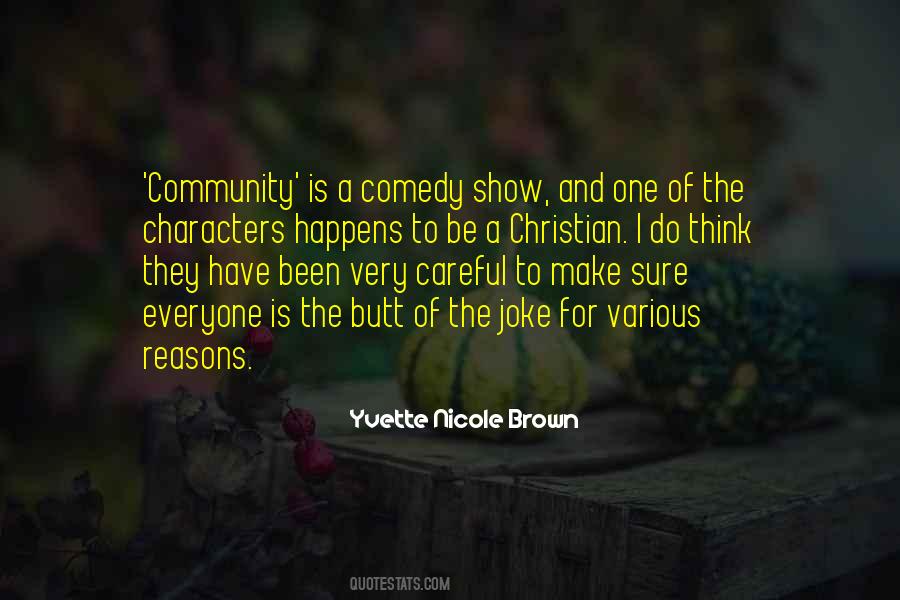 Yvette Nicole Brown Quotes #753786