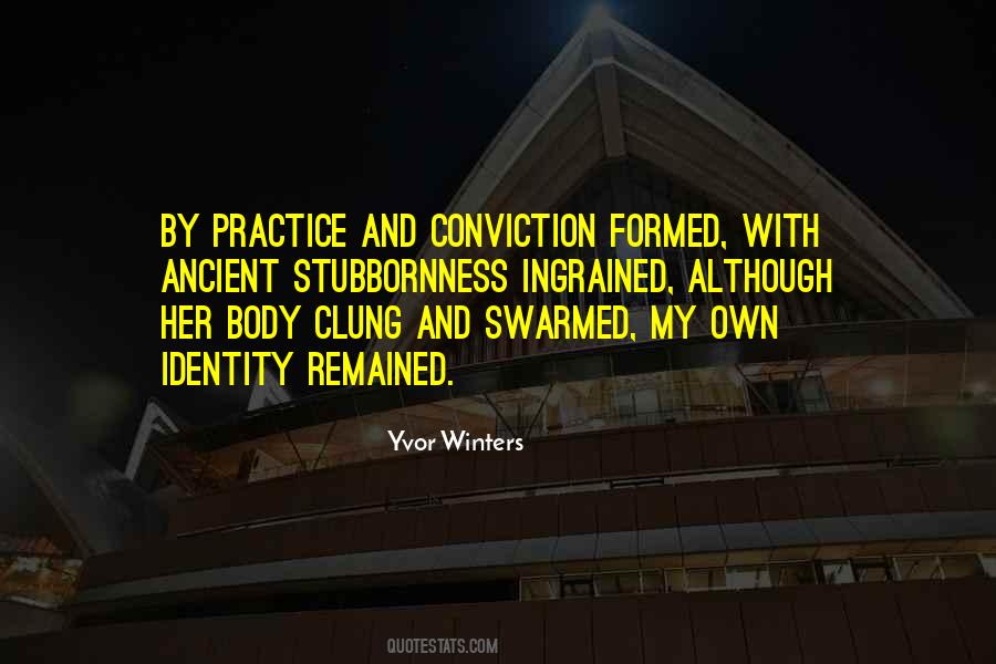 Yvor Winters Quotes #1115125