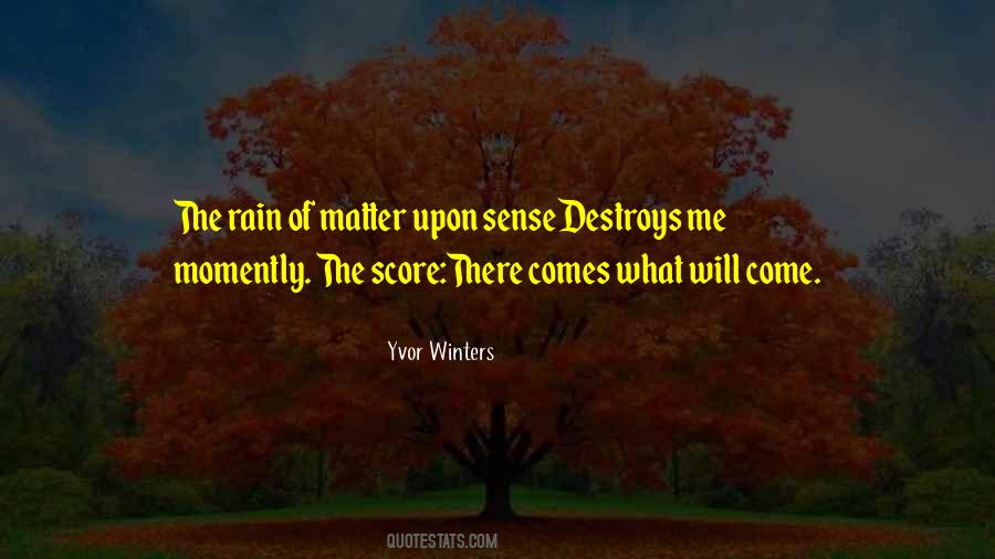 Yvor Winters Quotes #194331