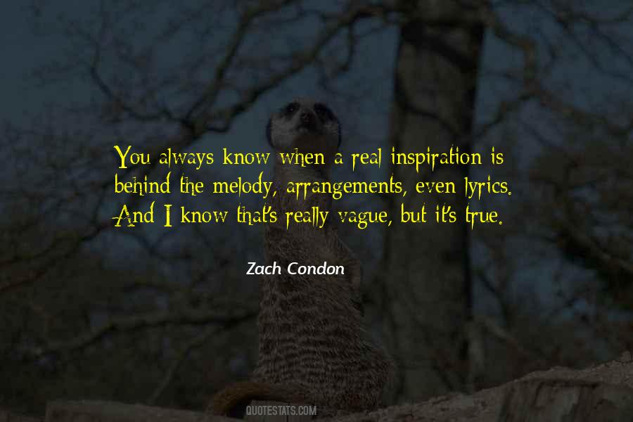 Zach Condon Quotes #447989