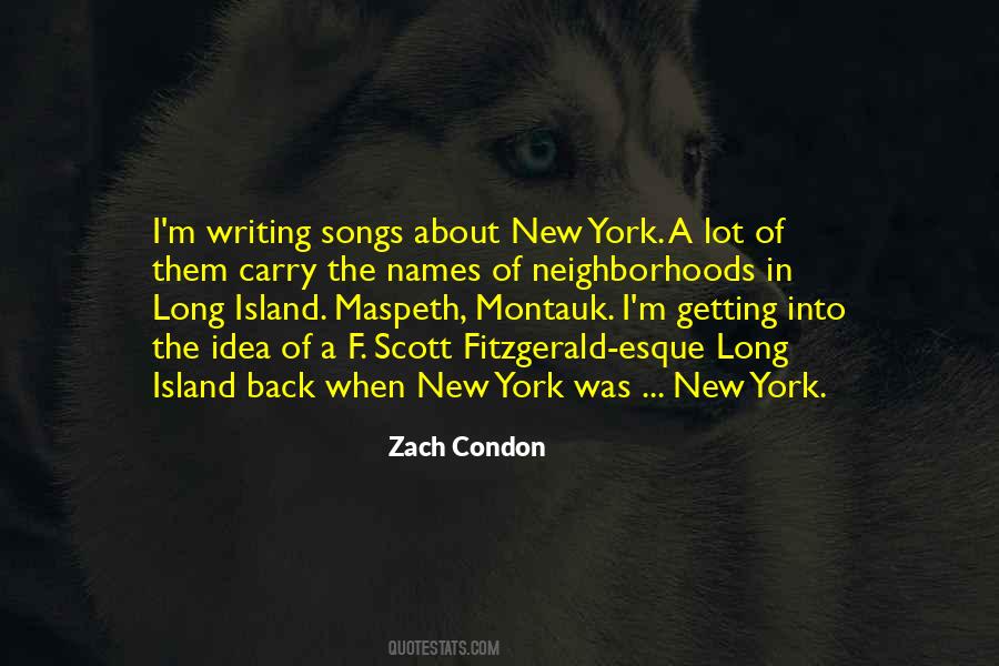 Zach Condon Quotes #969565