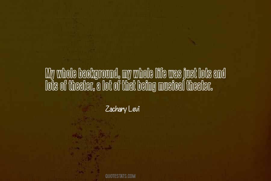 Zachary Levi Quotes #1276471