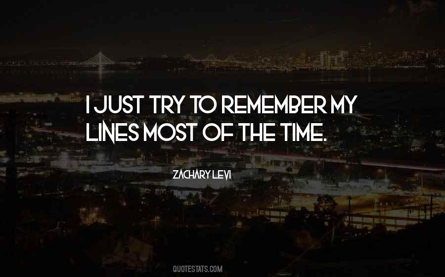 Zachary Levi Quotes #1325117