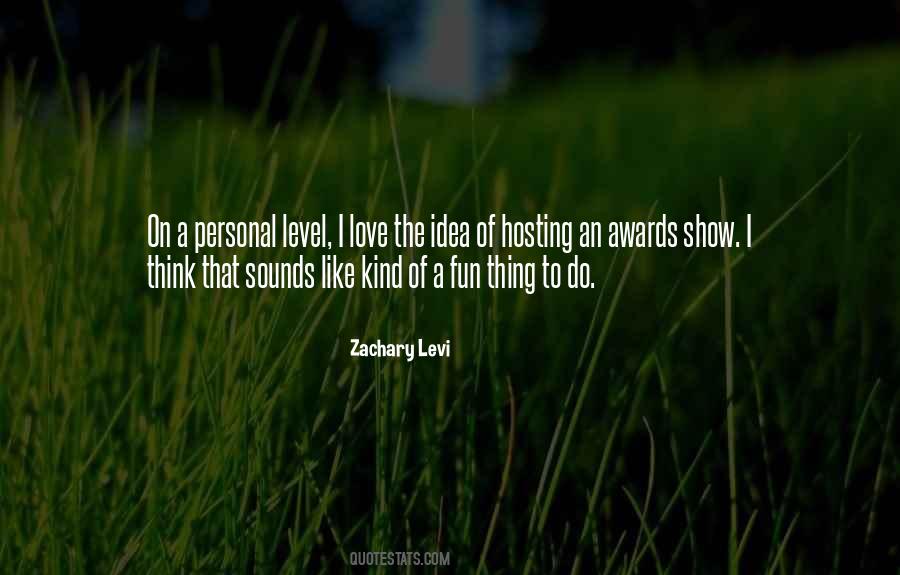 Zachary Levi Quotes #612053