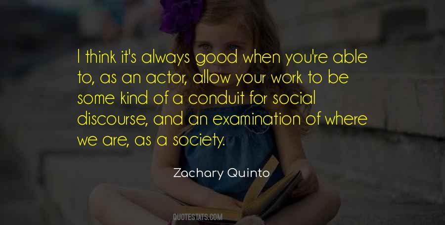 Zachary Quinto Quotes #181013