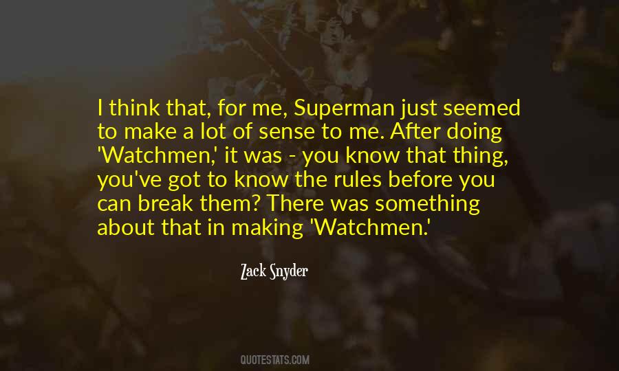 Zack Snyder Quotes #78922