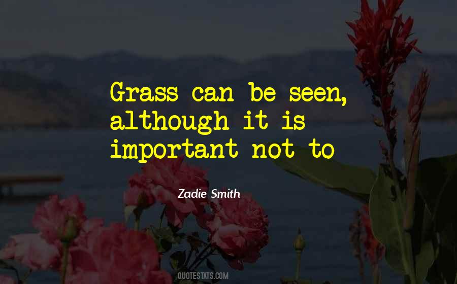 Zadie Smith Quotes #1586489