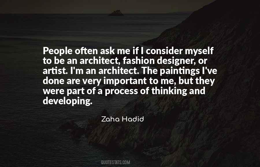 Zaha Hadid Quotes #249927