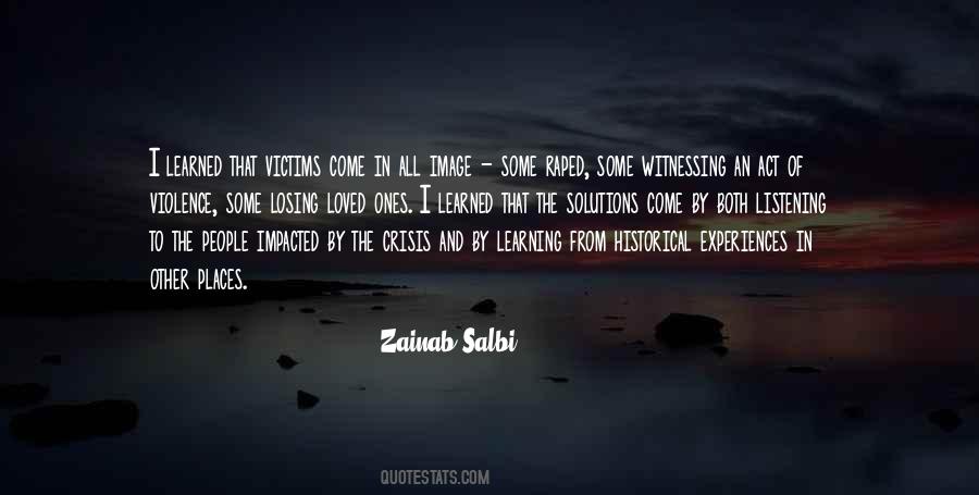 Zainab Salbi Quotes #1230072