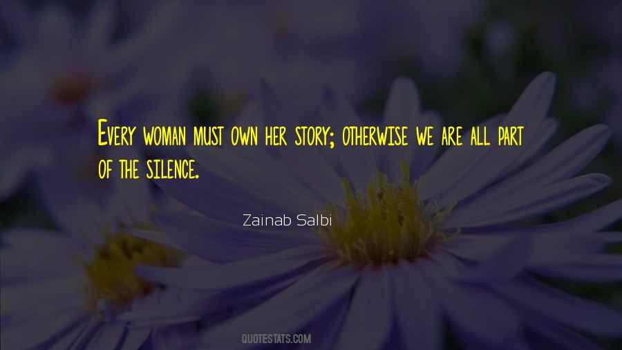 Zainab Salbi Quotes #409849