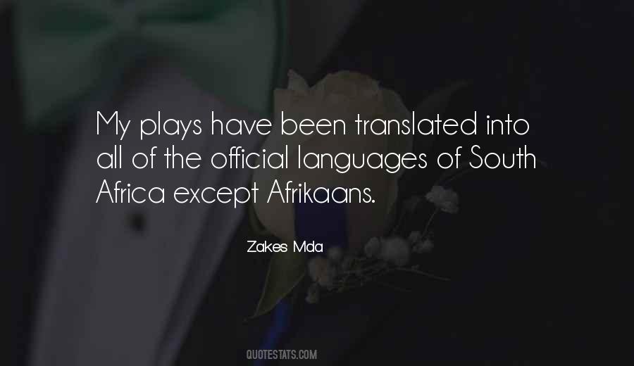 Zakes Mda Quotes #1071342