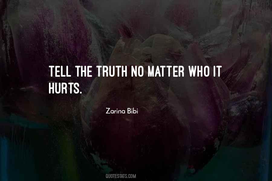 Zarina Bibi Quotes #863866