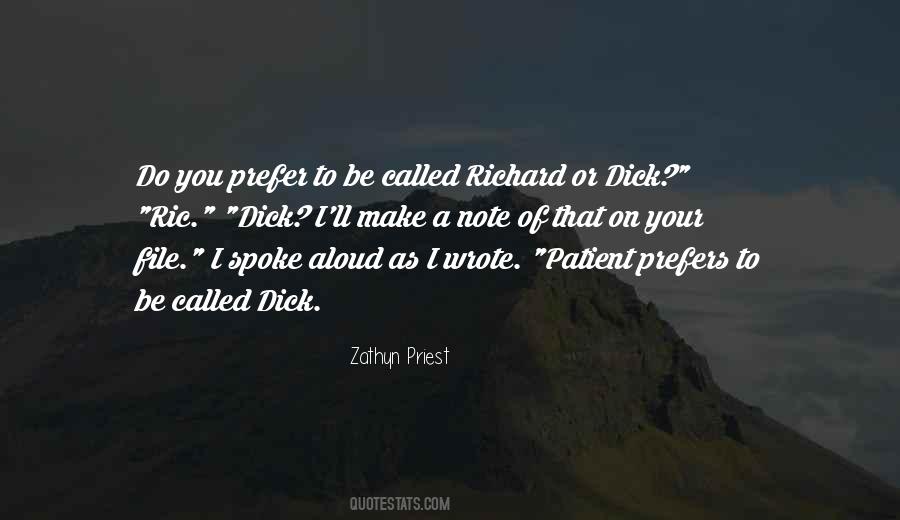 Zathyn Priest Quotes #1187182