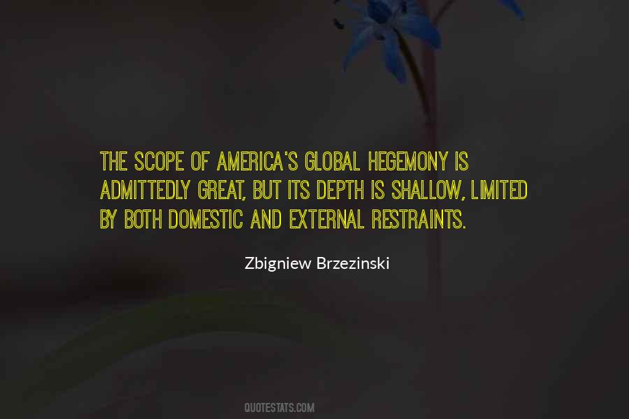 Zbigniew Brzezinski Quotes #1447432