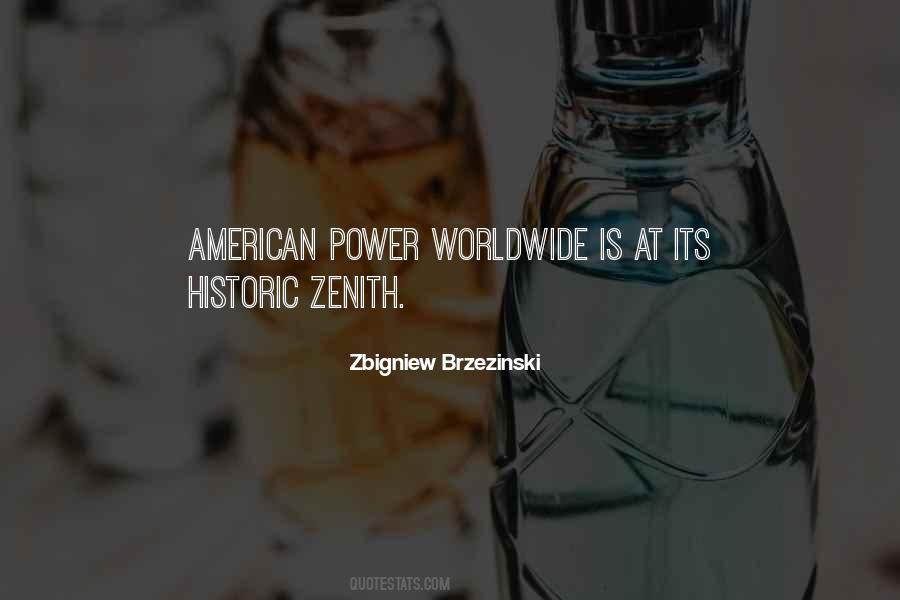 Zbigniew Brzezinski Quotes #728663
