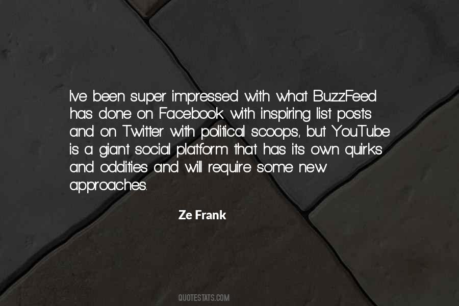Ze Frank Quotes #768816