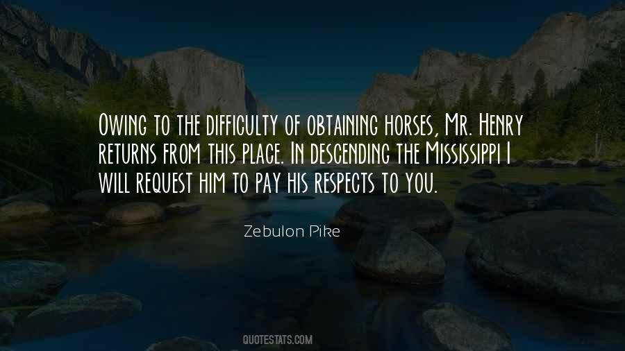 Zebulon Pike Quotes #1130471